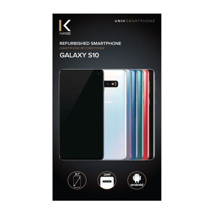 Galaxy S10 reconditionn&eacute; 128 Go, Vert, d&eacute;bloqu&eacute;