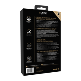 Coque Antichoc hybride invisible for Apple iPhone 12 mini, Transparente