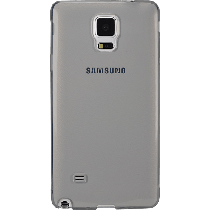 Coque slim invisible pour Samsung Galaxy Note 4 N910U/N910F 1,2mm, Gris Transparent