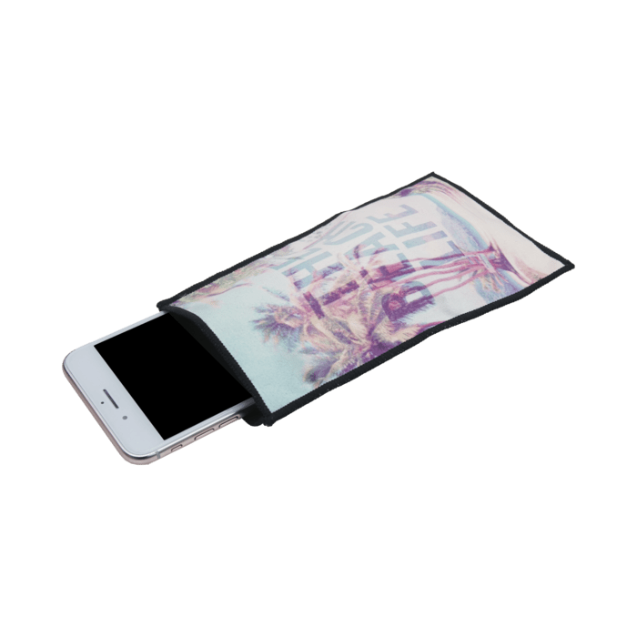 Chiffon de nettoyage en microfibre avec pochette (Paquet de 2)