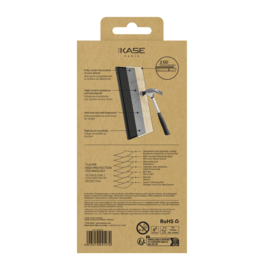 Protection d'&eacute;cran en verre tremp&eacute; (60% verre tremp&eacute; recycl&eacute;) pour Samsung Galaxy S24 Ultra 5G, Noir