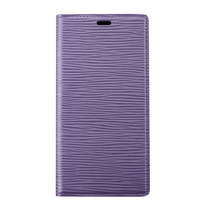Diarycase 2.0 Etui &agrave; rabat en cuir v&eacute;ritable avec support magn&eacute;tique pour Apple iPhone 11, Violet Lilas