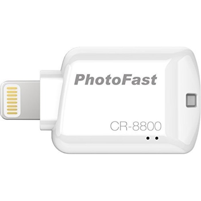 CR8800 + microSD 128Go - Blanc