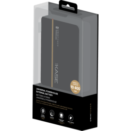 Batterie ExternePowerHouse Universelle, 10400 mAh, Noir