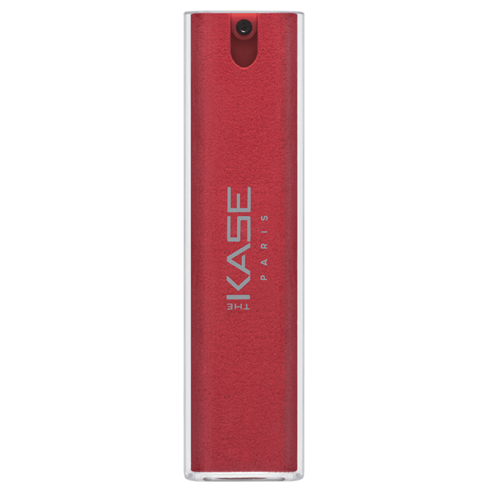 Spray nettoyant &eacute;cran 15ml avec microfibre 2-en-1 pour smartphones, tablettes & ordinateurs portables, Rouge ardent