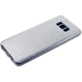 Coque slim pailletée étincelante pour Samsung Galaxy S8+, Argent