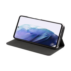 Etui et Coque slim magn&eacute;tique 2-en-1 GEN 2.0 pour Samsung Galaxy S21 5G, Noir
