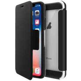 Case Air Protect Folio Flip Case for Apple iPhone X/XS, Black