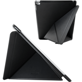 Origami Coque clapet Multi-position pliable pour Apple iPad Air 2, Noir Satin