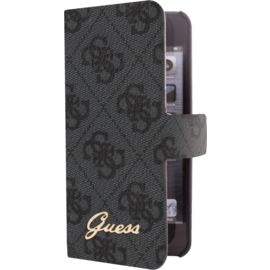 Case Coque Guess pour Apple iPhone 5/5s/SE, super slim folio, 4G, Gris