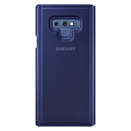 Clear View cover Bleu avec fonction stand Note 9