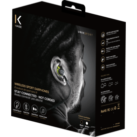 Ecouteurs Bluetooth Sport, Noir