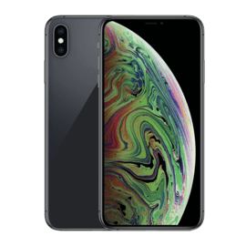 iPhone XS Max reconditionné 512 Go, Gris sidéral SANS LOGO, débloqué