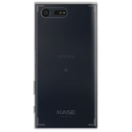 Case Invisible Hybrid Silicone Case for Sony Xperia X Compact, Transparent