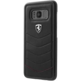 Case Ferrari Heritage Genuine leather case for Samsung Galaxy S8+, Black