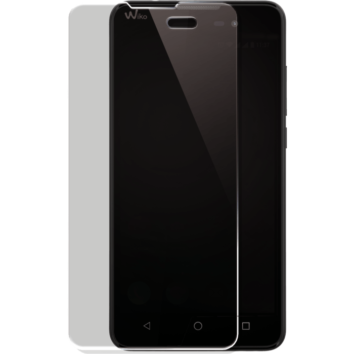 Protection d'&eacute;cran premium en verre tremp&eacute; pour Wiko Lenny2, Transparent