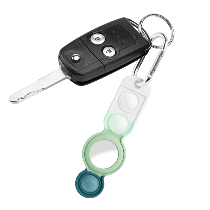 Porte-clés bulle pour Apple AirTag, Vert menthe