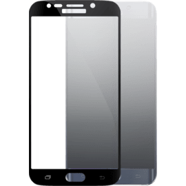 Protection d'&eacute;cran en verre tremp&eacute; Bord &agrave; Bord Incurv&eacute; pour Samsung Galaxy S6 Edge Plus, Noir