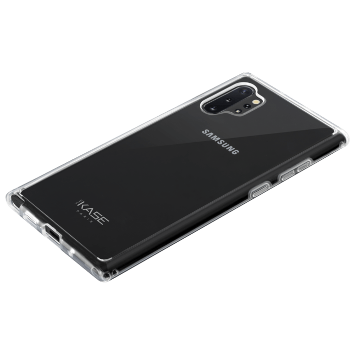 Coque hybride invisible pour Samsung Galaxy Note10+, Transparente