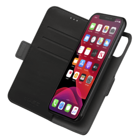 Case Robust 2-in-1 Magnetic Wallet & Case for Apple iPhone 11, Onyx Black