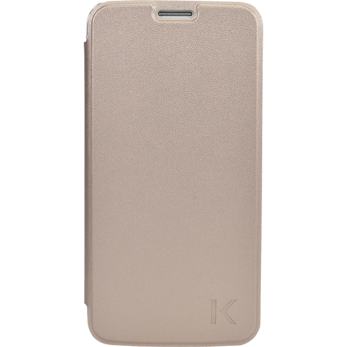 Coque clapet transparent pour Samsung Galaxy S6 Edge, Platine