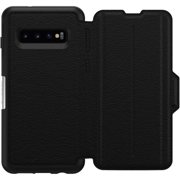 Otterbox Strada Series Coque Clapet pour Samsung Galaxy S10, Noir Céleste