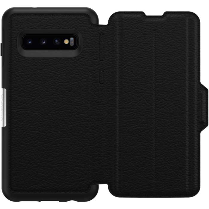 Otterbox Strada Series Coque Clapet pour Samsung Galaxy S10, Noir C&eacute;leste