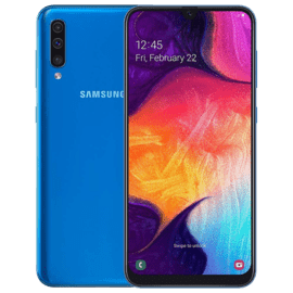 Galaxy A50 2019 reconditionn&eacute; 128 Go, Bleu, d&eacute;bloqu&eacute;