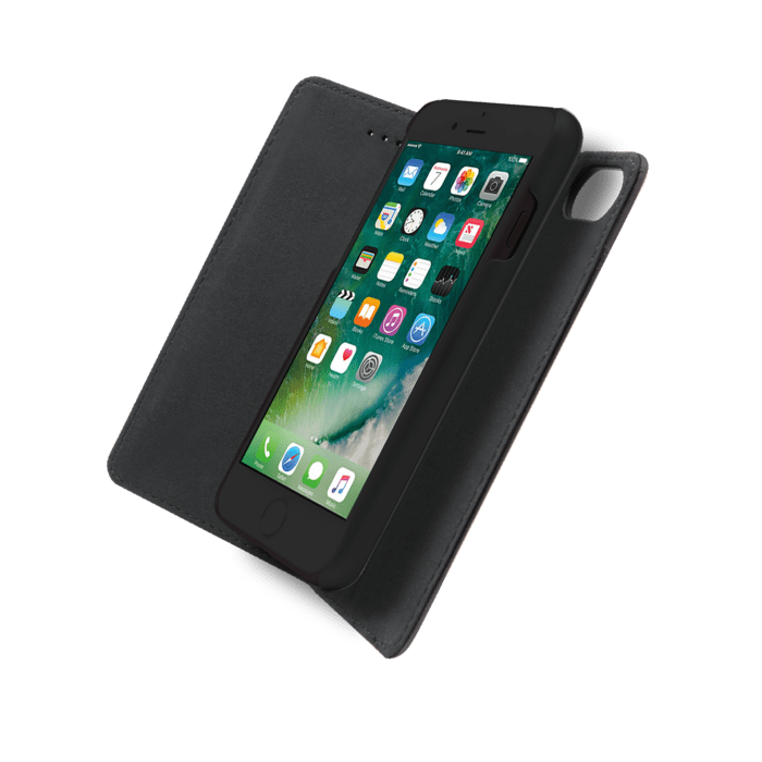 &Eacute;tui et Coque slim magn&eacute;tique 2-en-1 pour Apple iPhone 6 Plus/6s Plus/7 Plus/8 Plus, Noir