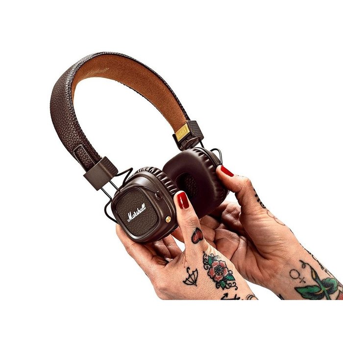 Casque bluetooth MAJOR II BT Marron