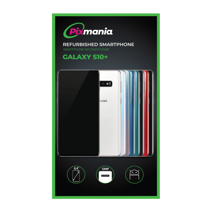 Galaxy S10+ reconditionn&eacute; 128 Go, Vert Prisme, d&eacute;bloqu&eacute;
