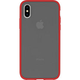 Case Coque Peach Garden Bi mati&egrave;re Dos fum&eacute; pour IPHONE 6+ / 6S+ / 7+ / 8+ Rouge