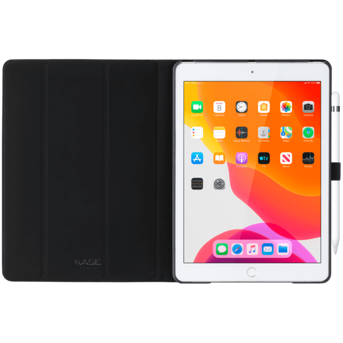 Coque clapet folio slim fit avec porte-stylo Pour Apple iPad 10.2-inch 7e g&eacute;n&eacute;ration