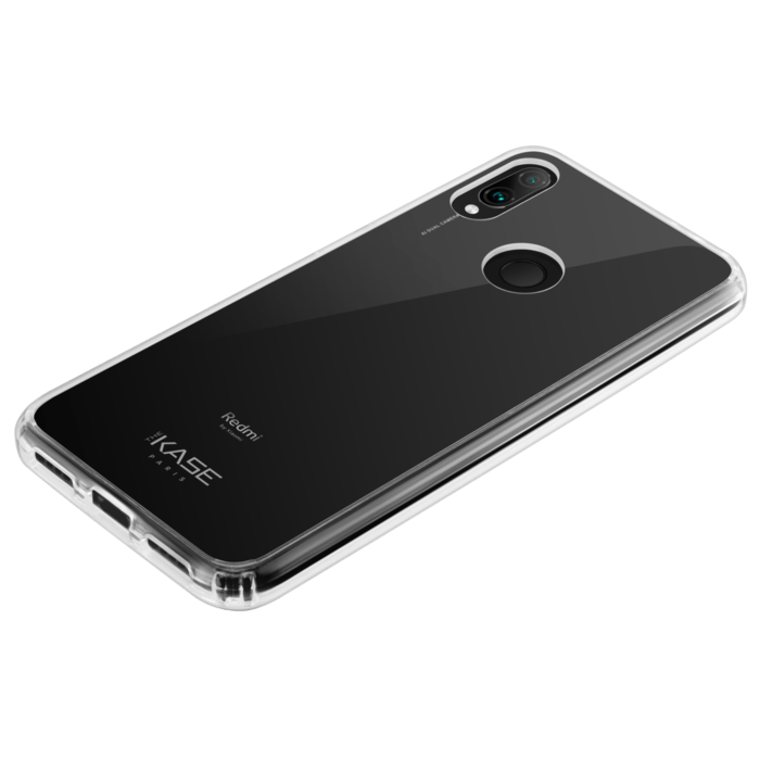 Coque hybride invisible pour Xiaomi Redmi 7, Transparent