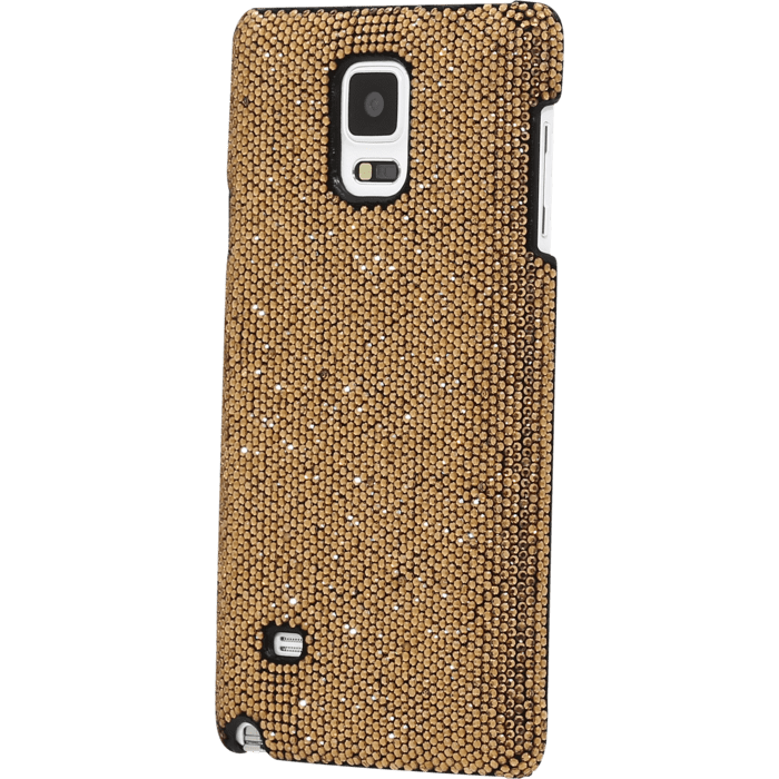 Coque pour Samsung Galaxy Note 4, Strass Dor&eacute;