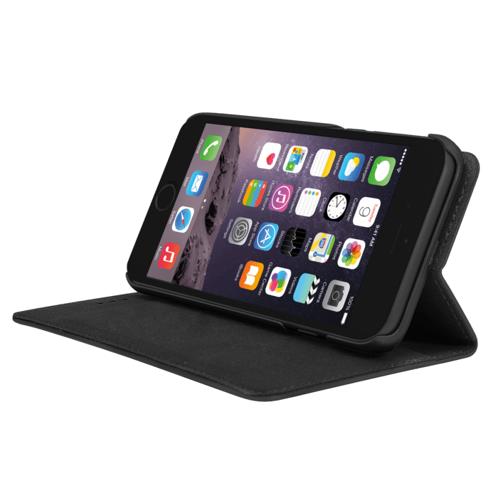 &Eacute;tui et Coque slim magn&eacute;tique 2-en-1 pour Apple iPhone 6 Plus/6s Plus/7 Plus/8 Plus, Noir