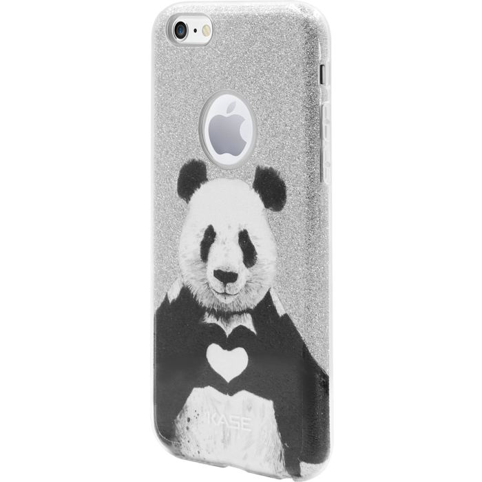 Panda Coque slim pailletée étincelante pour Apple iPhone 6/6s
