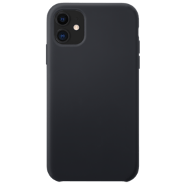 Case Soft Gel Silicone Case for Apple iPhone 11, Satin Black