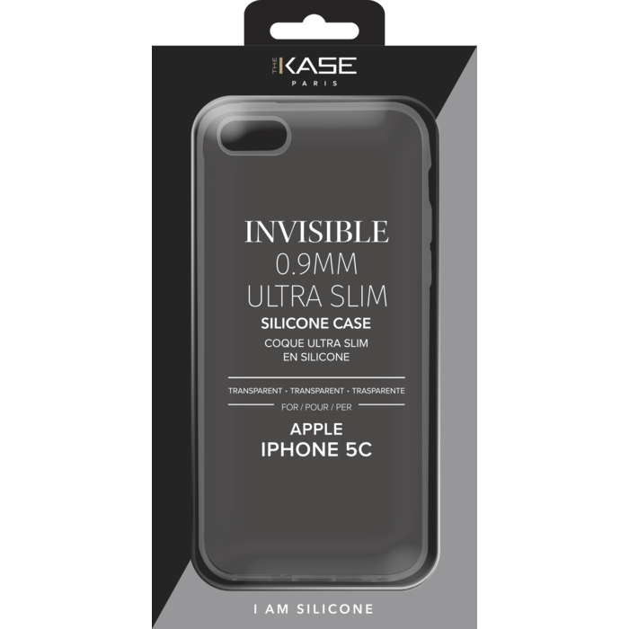 Coque Slim Invisible pour Apple iPhone 5c 0,9mm, Transparent