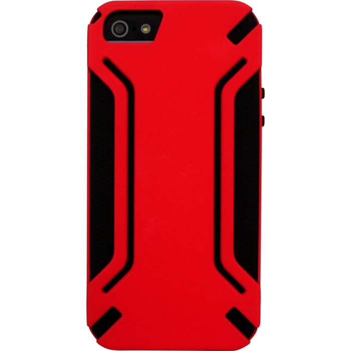 Coque pour Apple iPhone 5/5s/SE, Antichoc Rouge