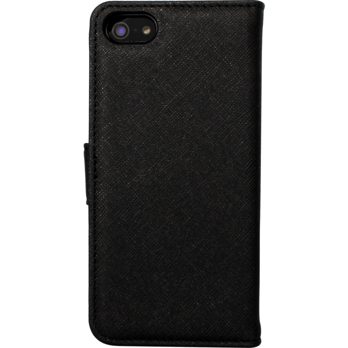 Coque clapet pour Apple iPhone 5/5s/SE avec Miroir, Noir