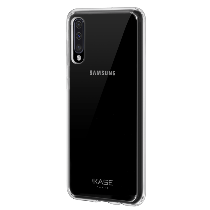 Coque hybride invisible pour Samsung Galaxy A50 2019, Transparente