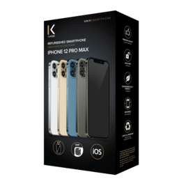 iPhone 12 Pro Max reconditionn&eacute; 128 Go, Argent, d&eacute;bloqu&eacute;