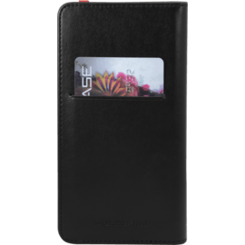 Moleskine Bicolour Coque clapet universelle pour Smartphone (4.6-5.2 pouce), Noir/Rouge