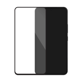 Protection d'&eacute;cran en verre tremp&eacute; (100% de surface couverte) pour Samsung Galaxy S23 FE 5G, Noir