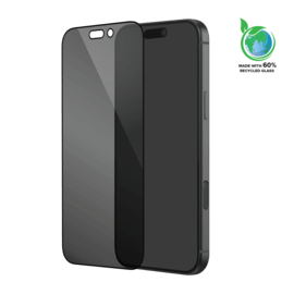 Protection d'&eacute;cran Priv&eacute;e en verre tremp&eacute; (60% verre tremp&eacute; recycl&eacute;) pour Apple iPhone 17 Pro Max Noir