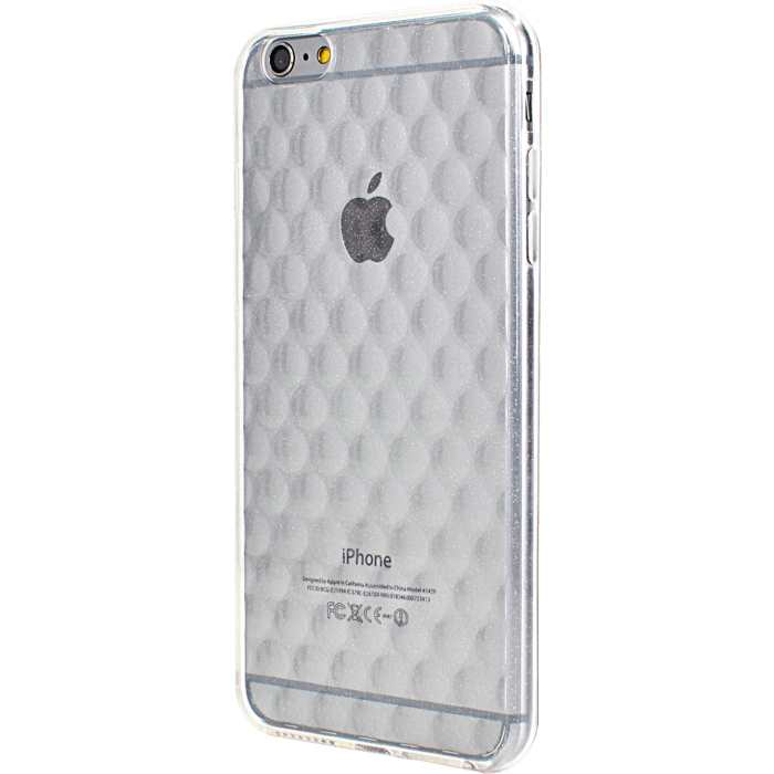 Coque Bulle silicone pour Apple iPhone 6 Plus/6s Plus, Transparent