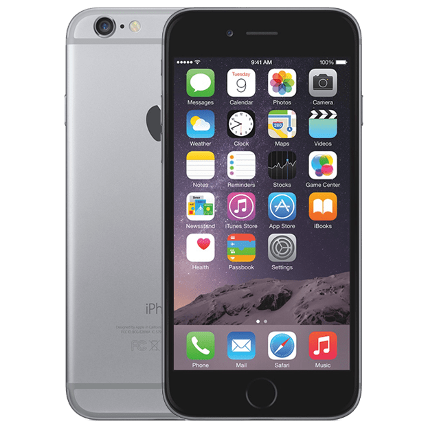 iPhone 6 Plus reconditionné 16 Go, Gris sidéral, SANS TOUCH ID, débloqué