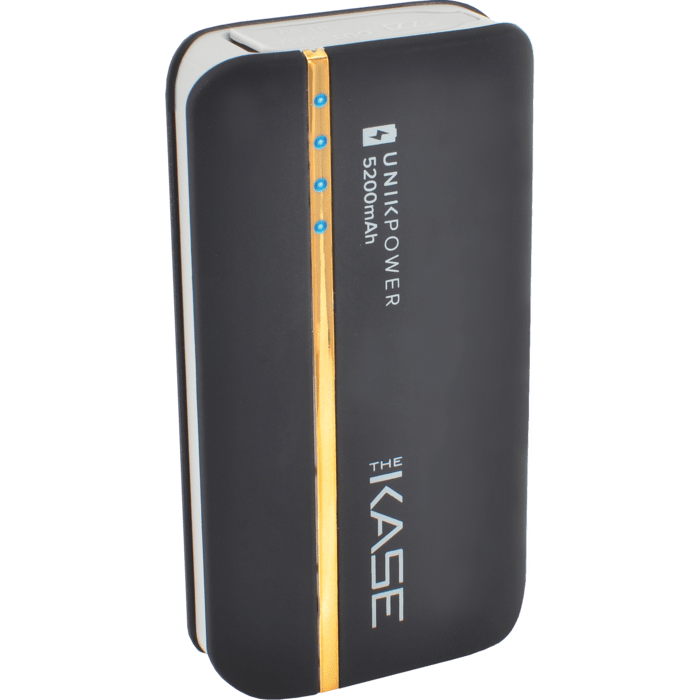 PowerHouse Universelle batterie externe, 5200 mAh, Noir