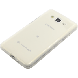Coque silicone pour Samsung Galaxy Grand Prime G530, Transparent